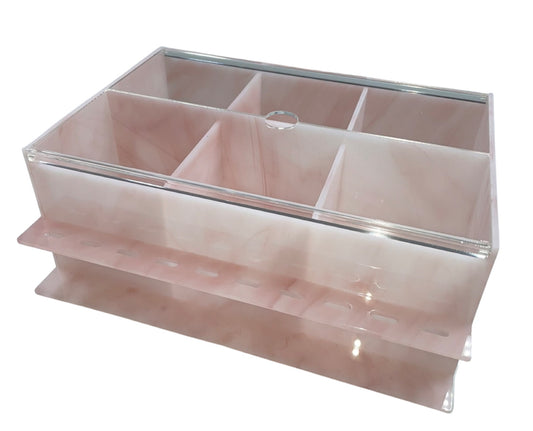 Pink Marble Organizer